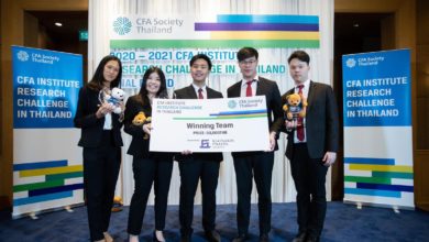 Thammasat Business School students win first prize at CFA Research Challenge in Thailand - AppliedHE