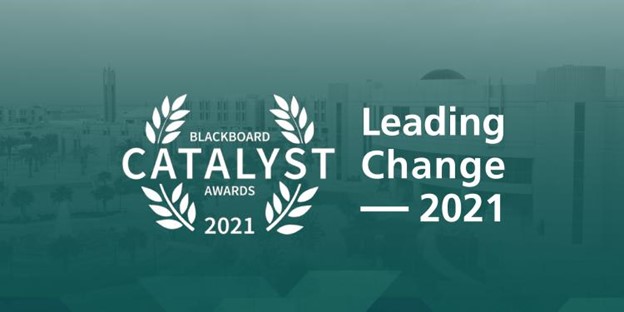 IAU's Deanship of eLearning bagged the Blackboard Catalyst Award 2021 for Leading Change - AppliedHE