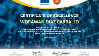 Congratulations to Assoc. Prof. Dr. Worawan Diaz Carballo from Faculty of Science and Technology, Thammasat University, Lampang Campus receiving the “Certificate of Excellence” award as one of the top 10 Scorers in the international workshops - AppliedHE