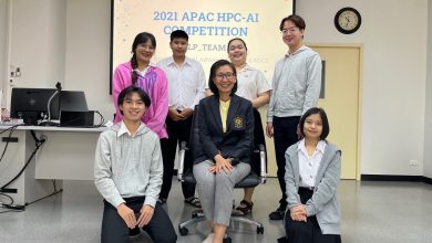 ‘Thammasat Student’ has built a reputation in the Asia-Pacific Level Competed in computing on high-performance computers, winning a joint bronze medal with ‘Singapore-Taiwan’. - AppliedHE