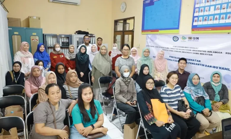 UNAIR and USM Collaborate to Raise Awareness on Thalassemia Screening for Couples and Expecting Parents - AppliedHE