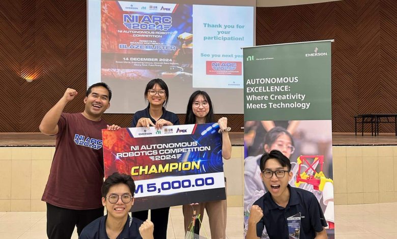 UTM Wins National Instruments Autonomous Robot Competition for 2024 - AppliedHE