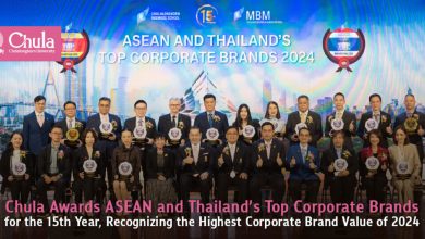 Chula Awards ASEAN and Thailand's Top Corporate Brands 2024 - 15th Annual Recognition for Corporate Brand Value - AppliedHE