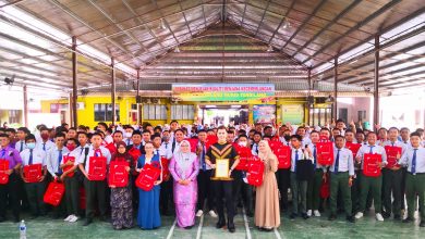 JUC Brand Ambassador, CR Stanley, Inspires and Counsels Students at SMK Tansau Penampang - AppliedHE