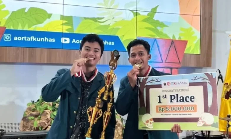 UNAIR Medical Students Win 1st Place at National Anatomy Olympiad AORTA 2025 - AppliedHE