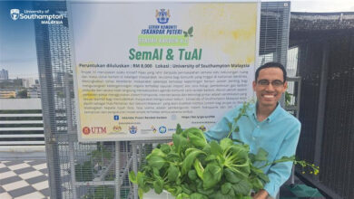 Urban Farming Innovations: First Harvest of Greens from the SemAI & TuAI Project at University of Southampton Malaysia - AppliedHE