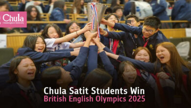 Chula Satit Students Triumph at British English Olympics 2025 - AppliedHE