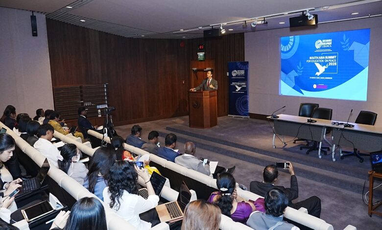 Thammasat University hosted the South Asia Summit on Education for Peace at UNCC - AppliedHE Thammasat University hosted the South Asia Summit on Education for Peace at UNCC - AppliedHE