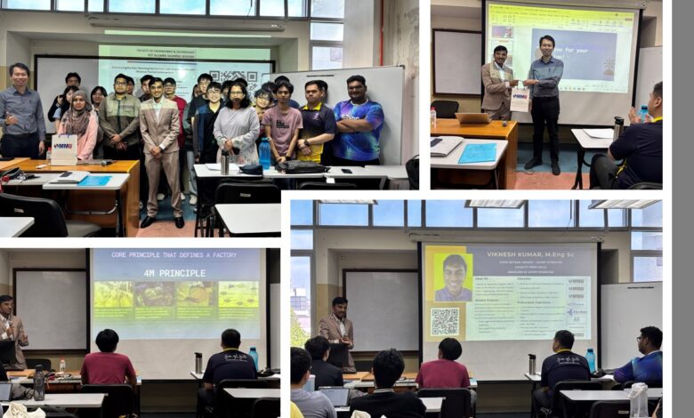 FET Alumni Inspires Future Engineers with Smart Factory Innovations at Multimedia University - AppliedHE FET Alumni Inspires Future Engineers with Smart Factory Innovations at Multimedia University - AppliedHE