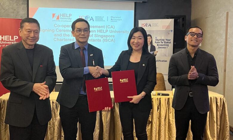 HELP University and ISCA Partnership: Innovating the Future of Accounting Education - AppliedHE HELP University and ISCA Partnership: Innovating the Future of Accounting Education - AppliedHE