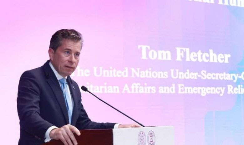 UN Under-Secretary-General Tom Fletcher's Lecture on the Future of Humanitarian Aid at Tsinghua University - AppliedHE UN Under-Secretary-General Tom Fletcher's Lecture on the Future of Humanitarian Aid at Tsinghua University - AppliedHE