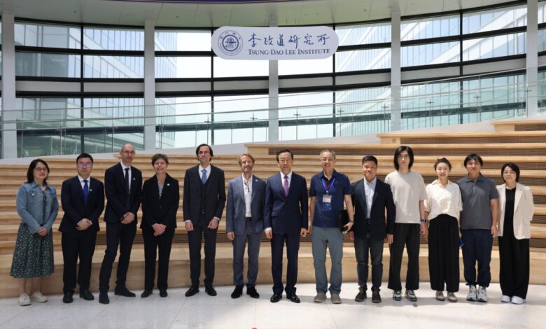 French Delegation from Université Paris Cité Visits Tsung-Dao Lee Institute at Shanghai Jiao Tong University - AppliedHE French Delegation from Université Paris Cité Visits Tsung-Dao Lee Institute at Shanghai Jiao Tong University - AppliedHE