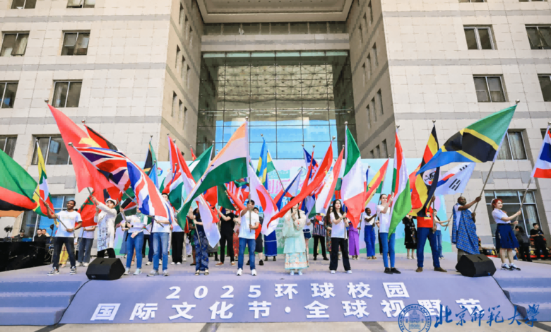 The Opening Ceremony of the 2025 BNU Global Campus International Cultural Festival and Fifth Jingshi Students Global Education Festival - AppliedHE The Opening Ceremony of the 2025 BNU Global Campus International Cultural Festival and Fifth Jingshi Students Global Education Festival - AppliedHE