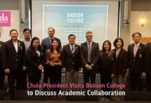 Chula President Strengthens Academic Ties with Babson College, World Leader in Entrepreneurship - AppliedHE