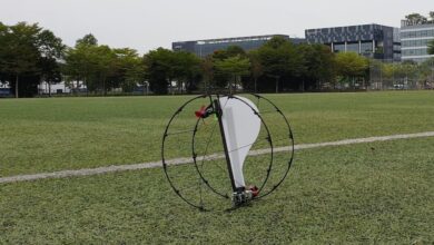 Energy-Efficient Dual-Mode Robot ATOM Flies and Rolls Using Just Two Actuators - AppliedHE