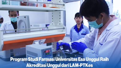 Pharmacy Study Program at Esa Unggul University Earns Excellent Accreditation from LAM-PTKes - AppliedHE