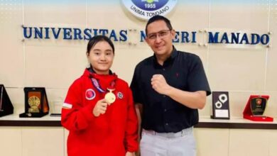 Mahasiswi IKOR UNIMA Gracia Karin Tanwijaya Raih Medali Emas di Kejuaraan Hapkido Asia Tenggara - AppliedHE