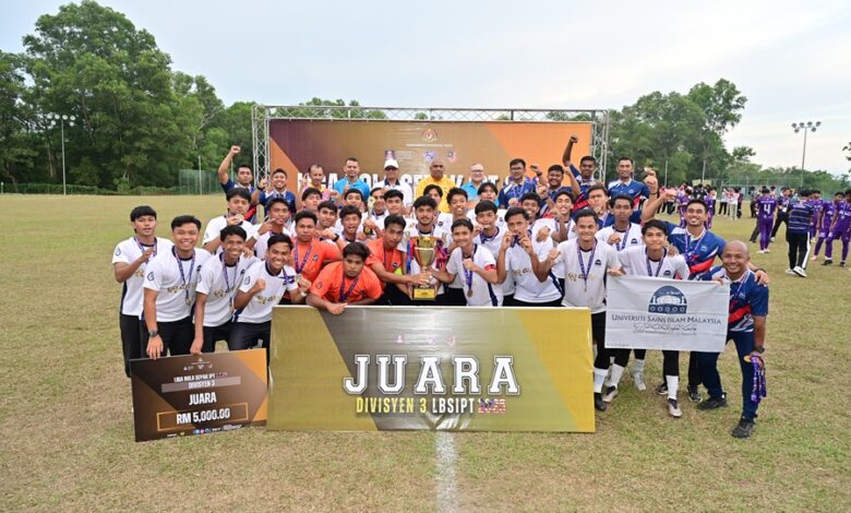 USIM Crowned Champion of IPT Football League Division 3 2025 – Universiti Sains Islam Malaysia - AppliedHE USIM Crowned Champion of IPT Football League Division 3 2025 – Universiti Sains Islam Malaysia - AppliedHE