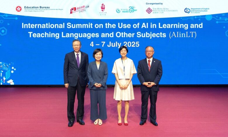 PolyU and EDB Host International AI in Learning and Teaching Languages Summit to Transform Education - AppliedHE PolyU and EDB Host International AI in Learning and Teaching Languages Summit to Transform Education - AppliedHE