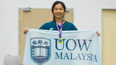 UOW Malaysia Triumphs as Student Wins Badminton Championship 2025 - AppliedHE