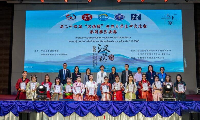 University of Phayao's School of Liberal Arts Competes in the 2025 "Chinese Bridge" National Speech and Knowledge Contest - AppliedHE
