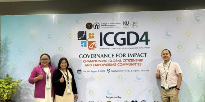 CMU Agribiz Faculty Excel at International GovDev Conference in Thailand - AppliedHE