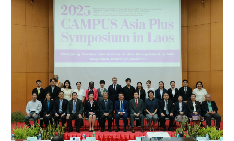 CAMPUS Asia Plus Annual Symposium 2025 at National University of Laos: Collaborative Insights and Innovations in Risk Management - AppliedHE CAMPUS Asia Plus Annual Symposium 2025 at National University of Laos: Collaborative Insights and Innovations in Risk Management - AppliedHE