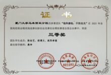 XMUM Students Achieve National Third Prize in China's University Business Elite Challenge 2025 - AppliedHE