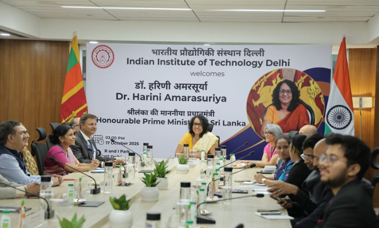 Sri Lanka Prime Minister Dr. Harini Nireka Amarasuriya's Visit to IIT Delhi: Strengthening Research and Education Collaboration - AppliedHE Sri Lanka Prime Minister Dr. Harini Nireka Amarasuriya's Visit to IIT Delhi: Strengthening Research and Education Collaboration - AppliedHE