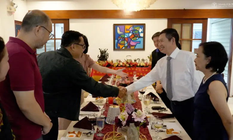 Reception Dinner for Zhejiang University Professors Hosted by University of the Philippines - AppliedHE Reception Dinner for Zhejiang University Professors Hosted by University of the Philippines - AppliedHE
