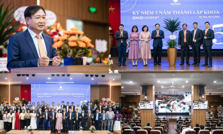 5 Years of Success: Celebrating the Journey of Dai Nam University's Automotive Engineering Technology Faculty - AppliedHE