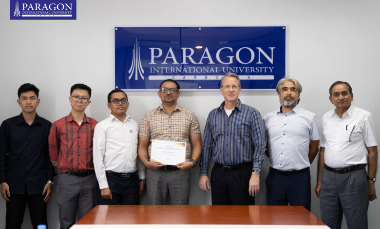 Economic Governance Seminar by Dr. Kashif Hasan Khan at Paragon International University - AppliedHE Economic Governance Seminar by Dr. Kashif Hasan Khan at Paragon International University - AppliedHE