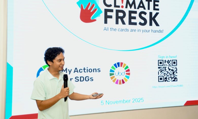 UBD's Climate Fresk Workshop: Empowering Youth Ambassadors for Sustainability - AppliedHE