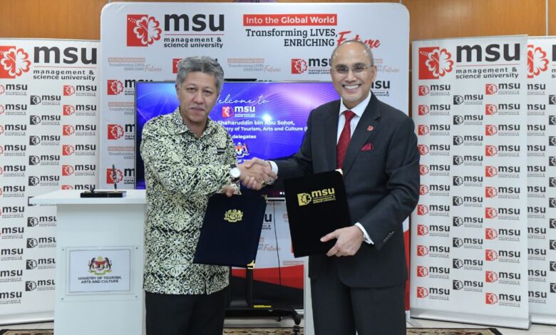 MSU and MOTAC Forge Strategic Partnership to Enhance Malaysia's Tourism and Education - AppliedHE MSU and MOTAC Forge Strategic Partnership to Enhance Malaysia's Tourism and Education - AppliedHE