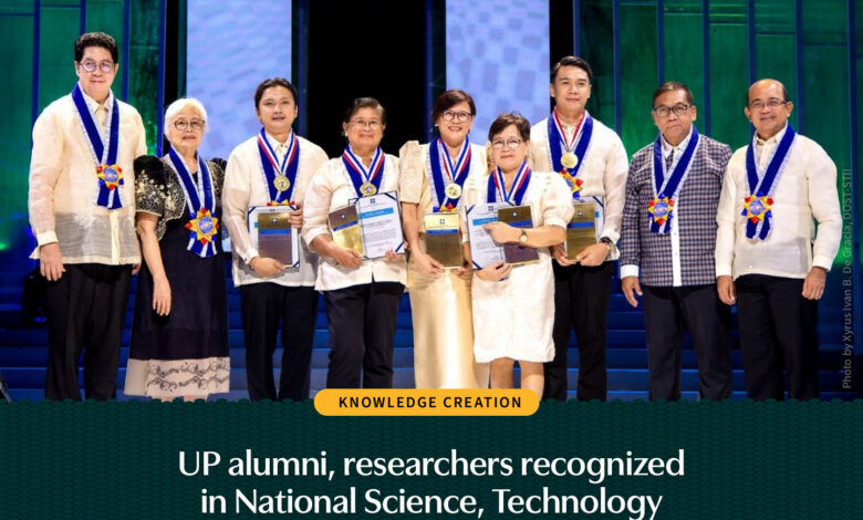 UP Alumni and Researchers Honored at the National Science, Technology and Innovation Week 2025 - AppliedHE UP Alumni and Researchers Honored at the National Science, Technology and Innovation Week 2025 - AppliedHE