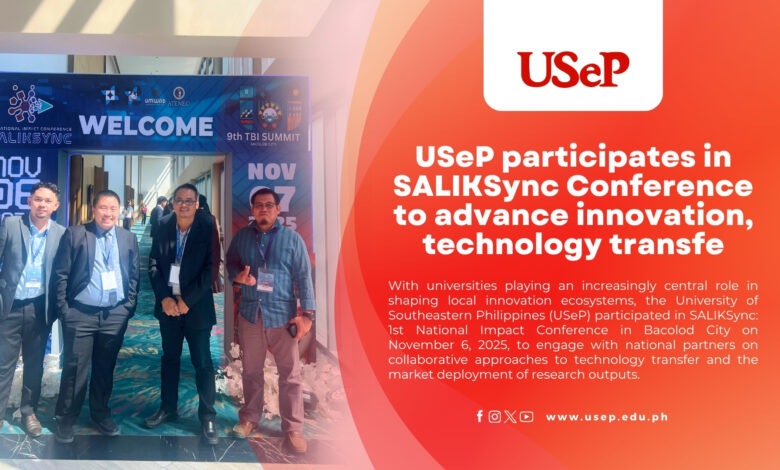 USeP Advances Innovation and Technology Transfer at SALIKSync Conference - AppliedHE