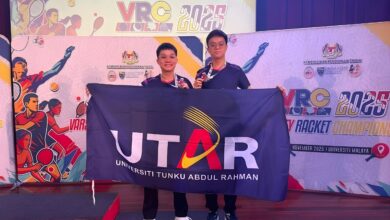 UTAR's Duo Wins Bronze Medal in Men's Doubles at Varsity Racquet Championship 2025 - AppliedHE