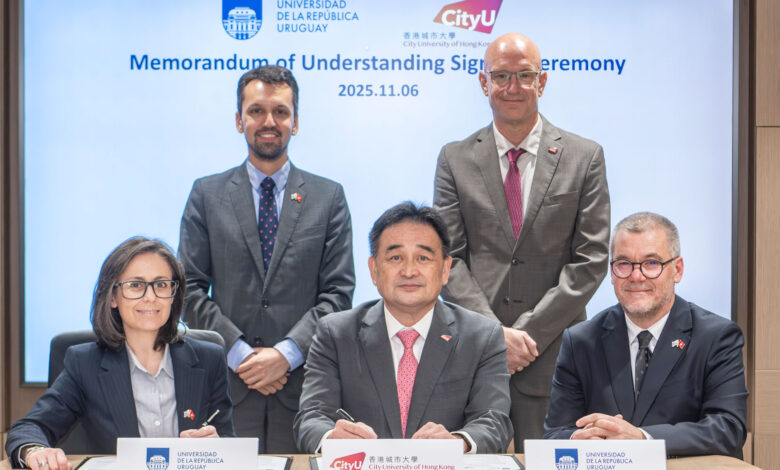 CityUHK Deepens International Collaboration with MoU Signed with Uruguay's Largest University - AppliedHE