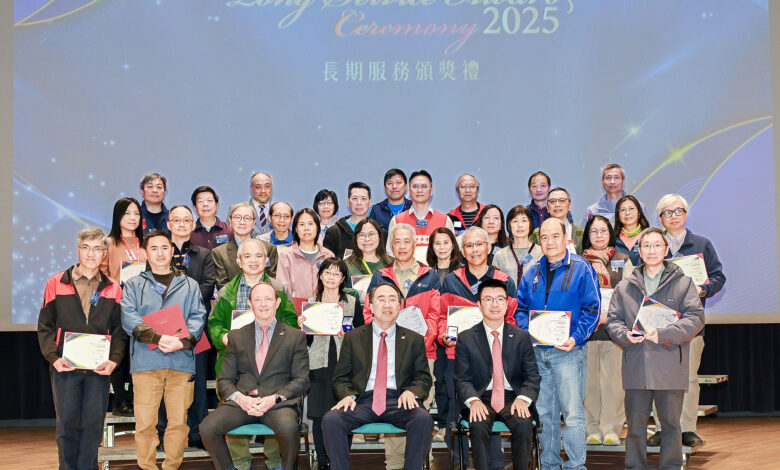 CityUHK Celebrates Long Service Award Ceremony Honoring 271 Staff Members - AppliedHE