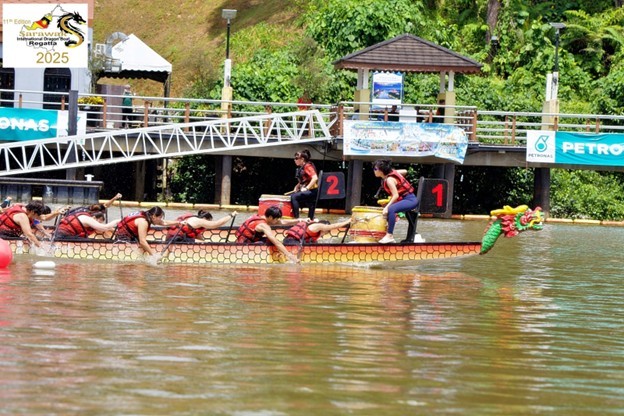 Christine Lee Wins 1st Runner-Up at Sarawak International Dragon Boat Regatta 2025 - AppliedHE