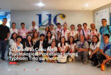 Silliman University Provides Psychological Support to Typhoon Tino Survivors in Cebu - AppliedHE