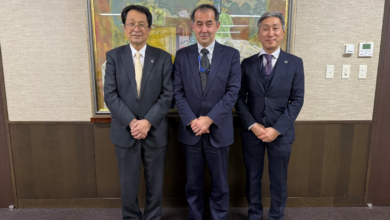 President Nagata's Meeting with Ambassador Noguchi of the Japanese Embassy in Brazil on December 9, 2025 - AppliedHE