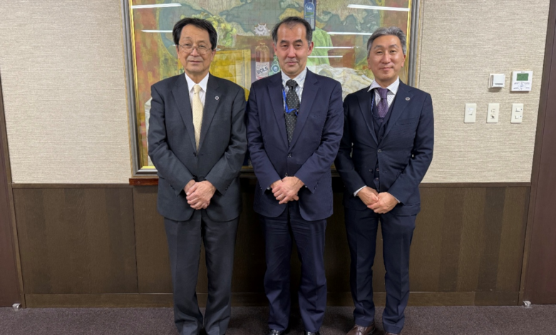 President Nagata's Meeting with Ambassador Noguchi of the Japanese Embassy in Brazil on December 9, 2025 - AppliedHE