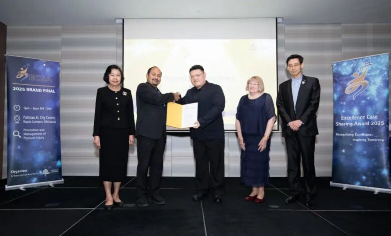 Peking University Shougang Hospital Doctor Receives Prestigious ECSA 2025 Hippocratic Award - AppliedHE
