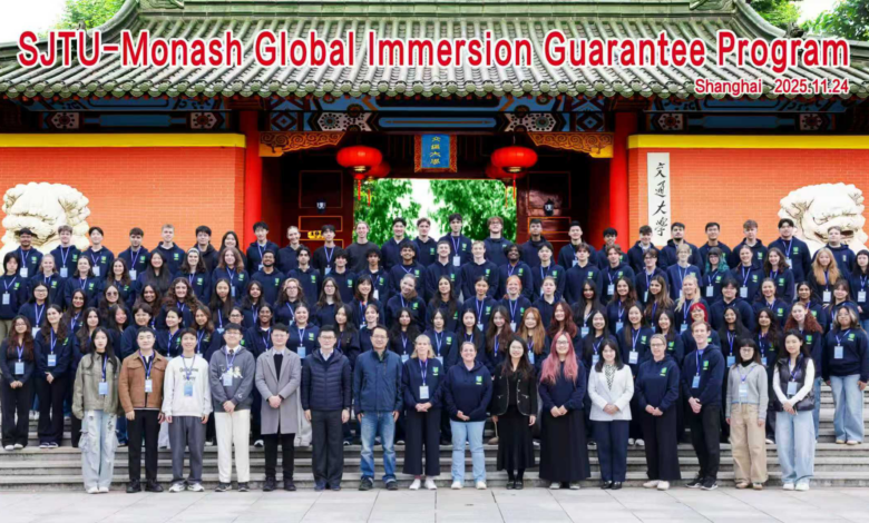 SJTU and Monash University Launch Global Immersion Guarantee Program for 2025-2026 - AppliedHE SJTU and Monash University Launch Global Immersion Guarantee Program for 2025-2026 - AppliedHE