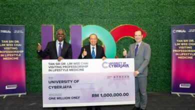 University of Cyberjaya Launches Tan Sri Dr. Lim Wee Chai Visiting Professorship in Lifestyle Medicine - AppliedHE