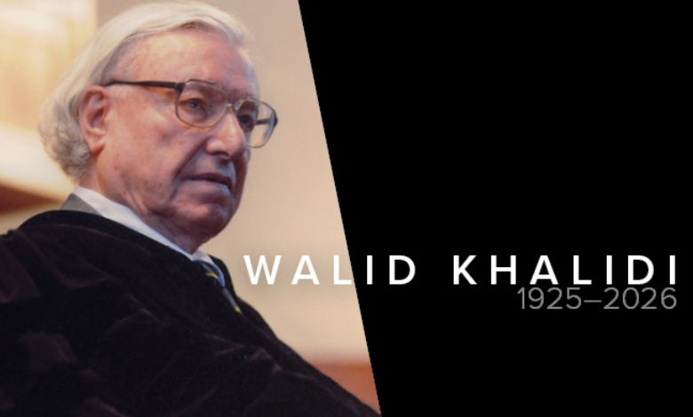 AUB Remembers and Honors Professor Walid Khalidi, Esteemed Palestinian Historian - AppliedHE