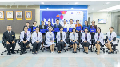 Certificate Presentation for Infection Control Training Program at Ramathibodi School of Nursing, Mahidol University - AppliedHE