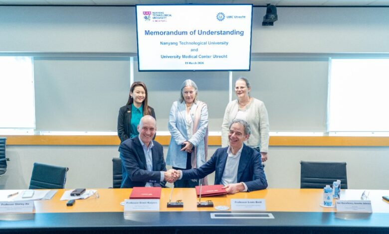 NTU Singapore and UMC Utrecht Join Forces to Address Global Health Challenges - AppliedHE