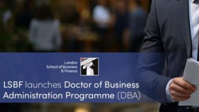 London School of Business and Finance launches Doctor of Business Administration Programme - AppliedHE